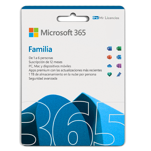 Office 365 Familia (6 Meses 6 Usuarios)