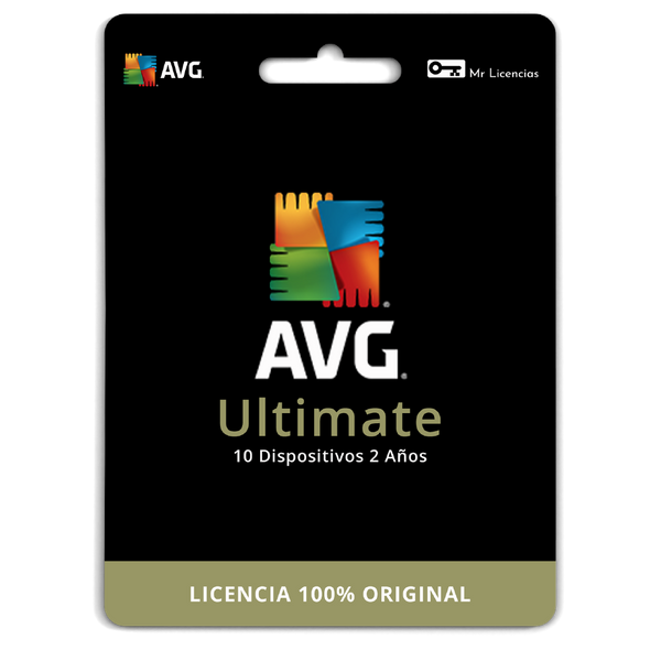 AVG Ultimate 10 Dispositivos 2 Años