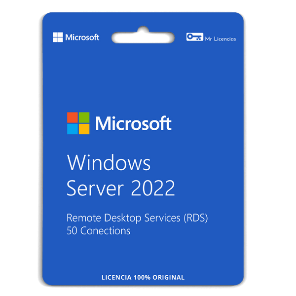 Windows Server RDS 2022 (50 Users) CAL